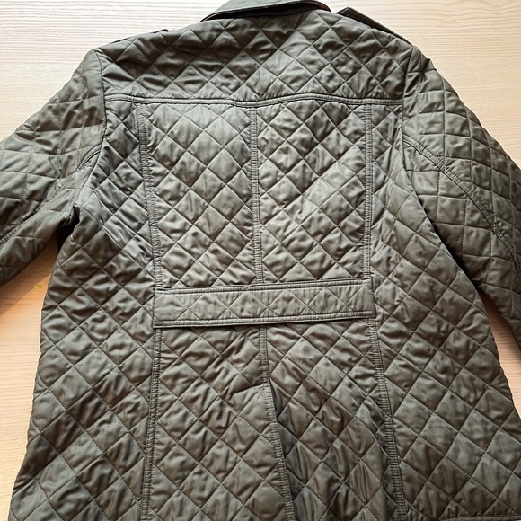 Burberry Olive Quilted Jacket - Picture 5 of 10